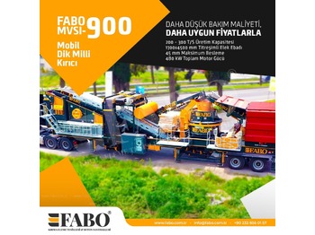 Máquina de mineração nuevo FABO MOBILE CRUSHING PLANT: foto 1