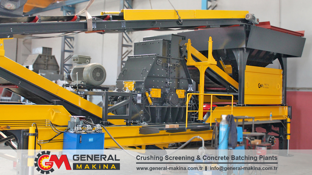 Britador de impacto nuevo General Makina Mobile Tertiary Impact Crusher Plant: foto 2