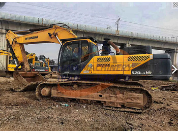 Escavadeira Good Condition Used Digger Hyundai 520 Vs Excavator Used Hyundai 520vs Pro 210 220 225 Crawler Excavator: foto 5