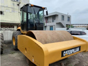 Compactador Japan made Used Caterpillar road roller CS683E earth compactor roller cheap on sale: foto 5