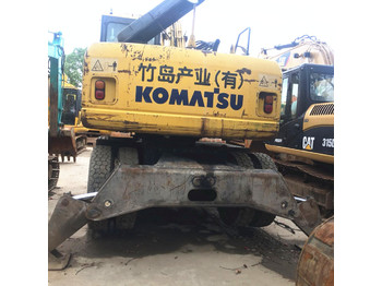 Escavadeira de rodas KOMATSU PW160-7: foto 1