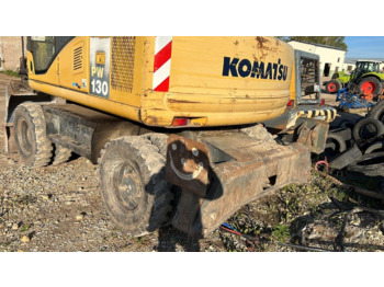 Escavadeira de rodas Komatsu PW130 - 7K: foto 4