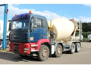 Caminhão betoneira MAN TGA 32390 8X4   9m³: foto 1