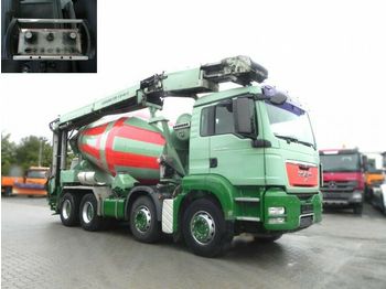 Caminhão betoneira MAN TG-S 32.360 8x4 Betonmischer Förderband 17m: foto 1