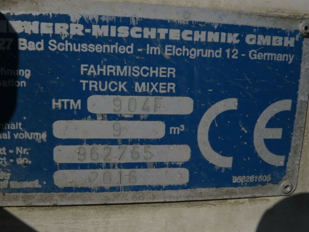 Caminhão betoneira MAN TG-S 32.400 8x4 BB Betonmischer Liebherr 9m³: foto 11