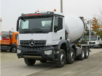 Caminhão betoneira, Caminhão Mercedes-Benz Arocs 3240 B 8x4 Betonmischer Stetter 9m³ Deutsc: foto 1