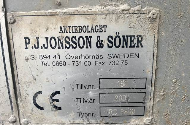 Locação de  Sandvik PJ Jonsson RC3800 Sandvik PJ Jonsson RC3800: foto 5