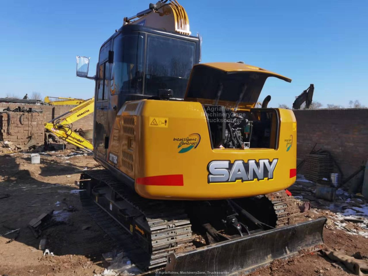 Escavadora de rastos Sany SY75C: foto 8