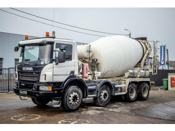Caminhão betoneira Scania P410+E6 + STETTER 9M3: foto 1