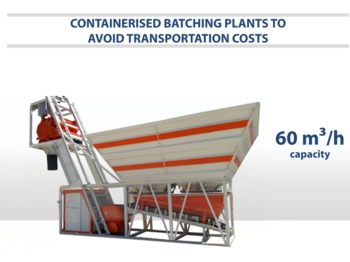 SEMIX Compact Concrete Batching Plant Containerised - Usina de concreto
