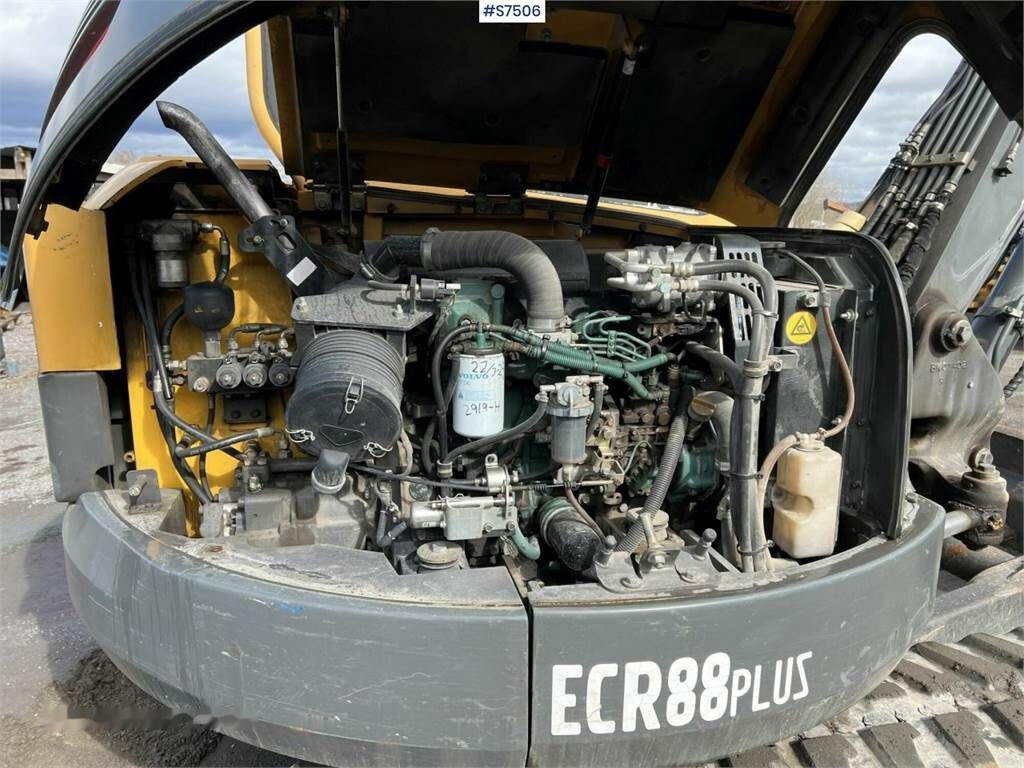 Escavadora de rastos Volvo ECR88 Plus Excavator SEE VIDEO: foto 11