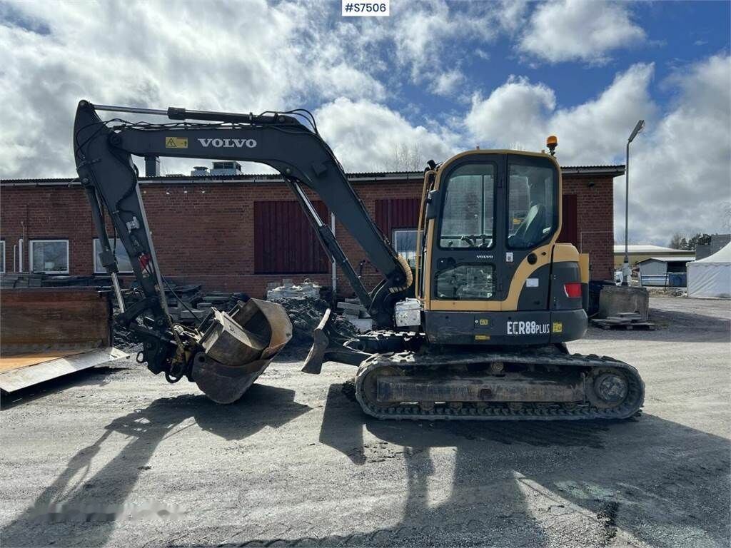 Escavadora de rastos Volvo ECR88 Plus Excavator SEE VIDEO: foto 13