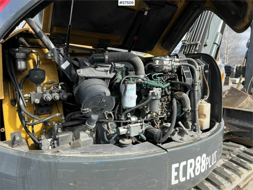 Escavadora de rastos Volvo ECR88 Plus Excavator SEE VIDEO: foto 5