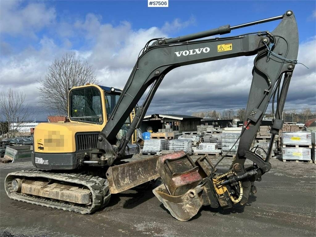 Escavadora de rastos Volvo ECR88 Plus Excavator SEE VIDEO: foto 18
