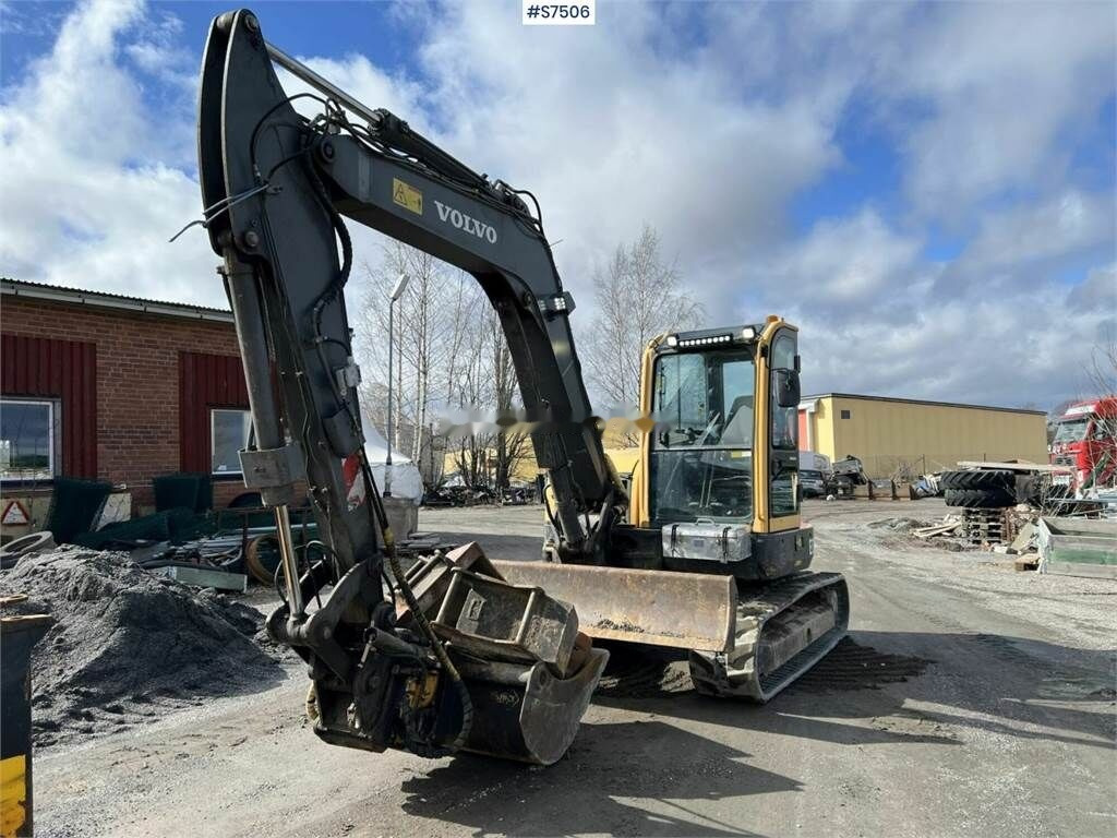 Escavadora de rastos Volvo ECR88 Plus Excavator SEE VIDEO: foto 21