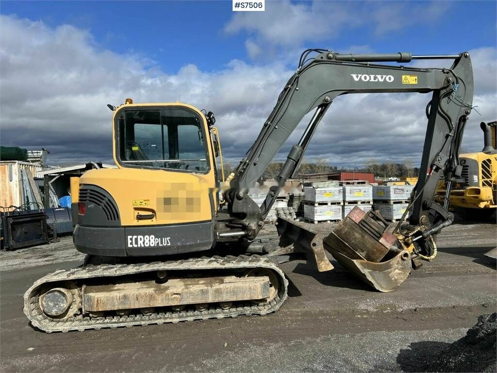 Escavadora de rastos Volvo ECR88 Plus Excavator SEE VIDEO: foto 17