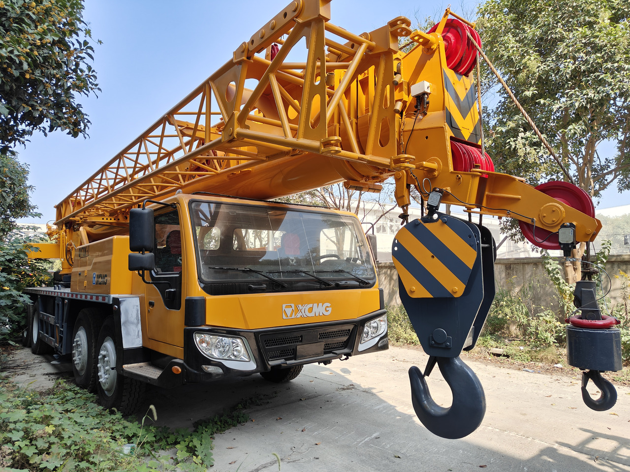 Guindaste móvel XCMG QY70K Used truck crane: foto 3
