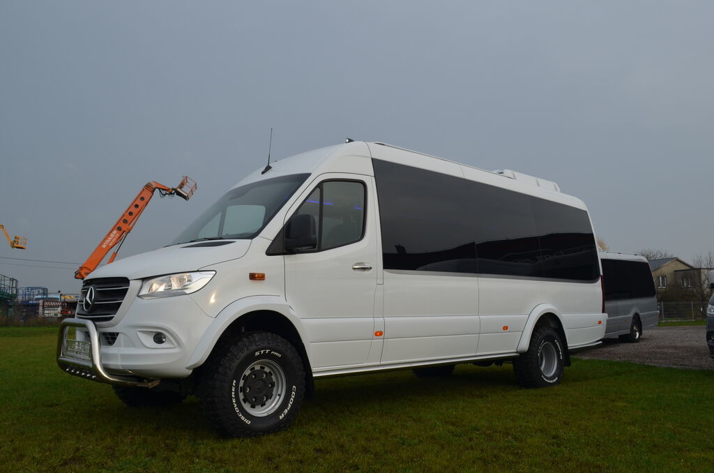 Micro-ônibus, Furgão de passageiros nuevo MERCEDES-BENZ Sprinter 519 4x4 high and low drive: foto 4