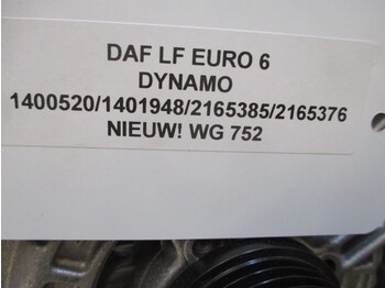Alternador de Caminhão DAF 1400520/1401948/2165385/2165376 DAF LF DYNAMO EURO /5 /6 / GEBRUIK EN NIEUWE: foto 3