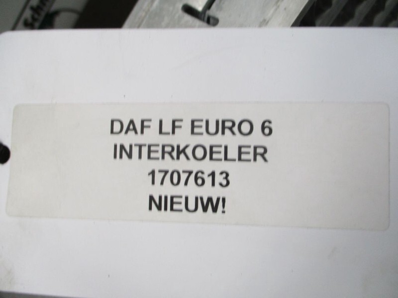 Intercooler de Caminhão DAF 1707613 INTERKOELER DAF LF PX5 PX7 EURO 6 NIEUW!: foto 2