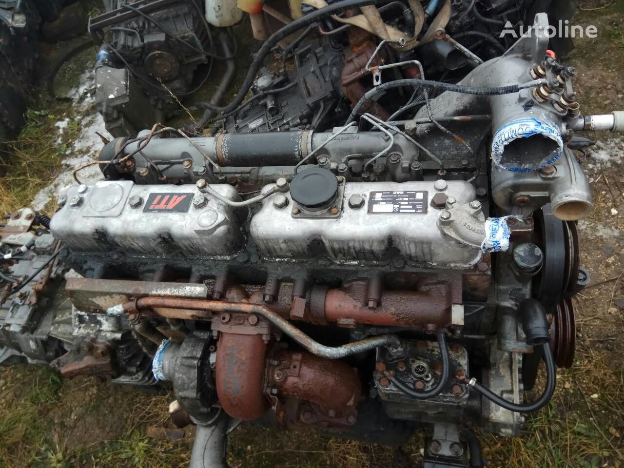 Motor de Caminhão DAF ATI WS268   DAF ATI DAF 85 95: foto 4