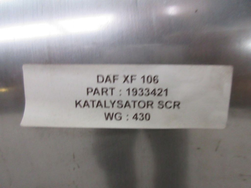 Conversor catalítico de Caminhão DAF XF106 1933421 KATALYSATOR SCR EURO 6: foto 6