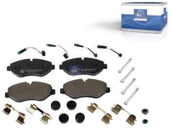 Pastilha de freio de Automóvel nuevo DT Spare Parts 4.90938 Disc brake pad kit, with accessories W: 163,3 mm, S: 20,5 mm, H: 67 mm: foto 1