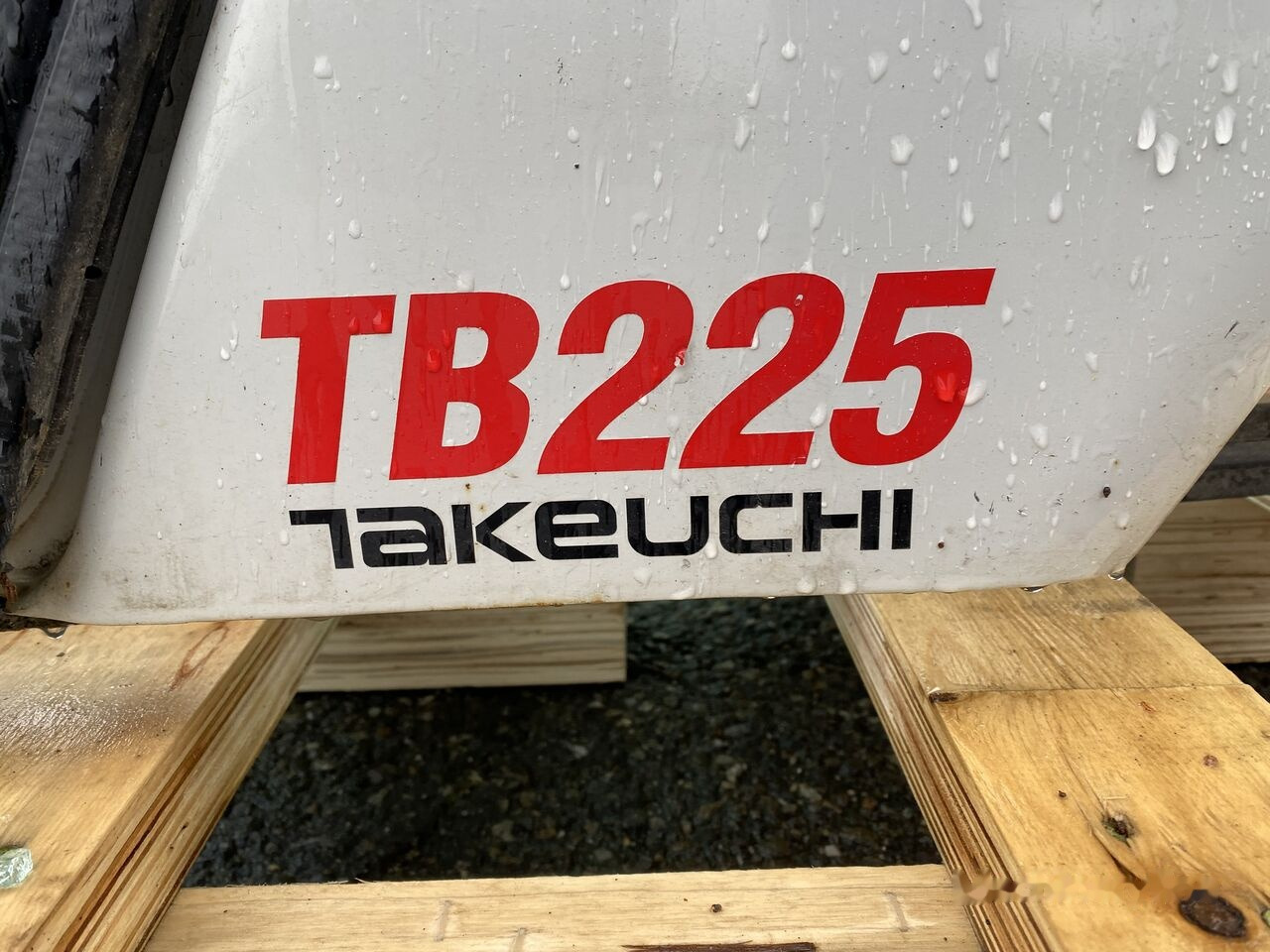 Cabine de Mini escavadeira Damaged Takeuchi de mini pelle TB 225 a réparer   mini: foto 6