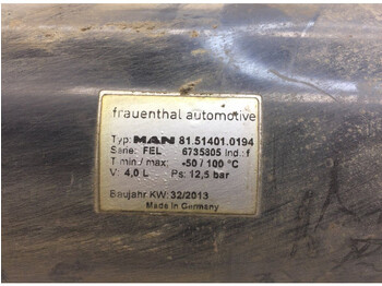 Sistema de admissão de ar Frauenthal Automotive TGS 26.480 (01.07-): foto 4