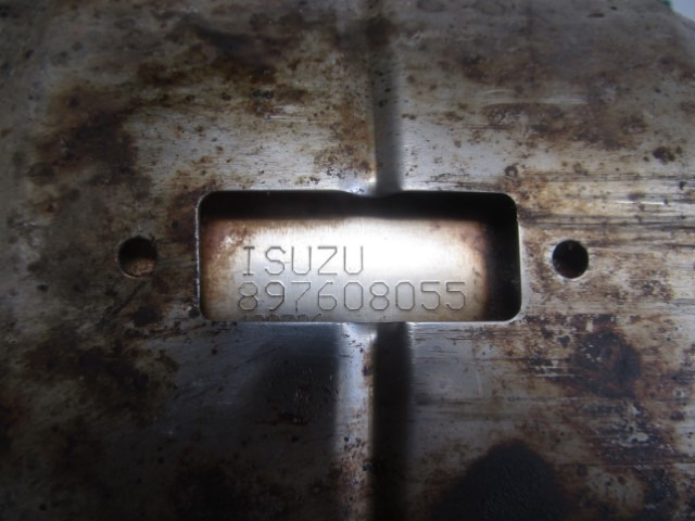 Silenciador/ Sistema de escape de Caminhão ISUZU N75 (4HK1) EURO 5 DPF EXHAUST 897608057: foto 2