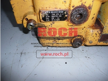 Motor hidráulico de Escavadora de rastos LIEBHERR FMV075: foto 2