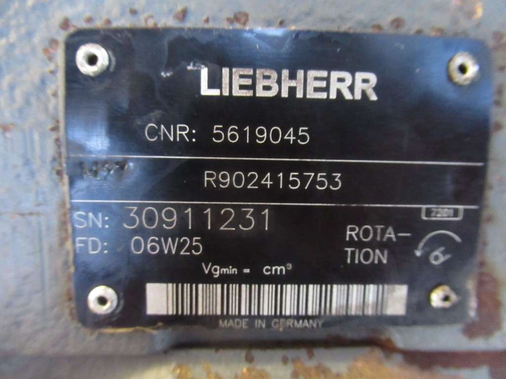 Motor hidráulico de Máquina de construção Liebherr R954C HD -: foto 6