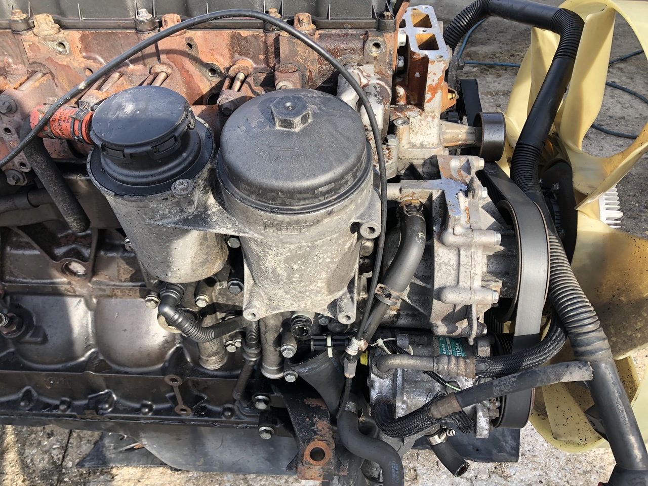 Motor de Caminhão MAN D2066 430HP EURO 3: foto 9