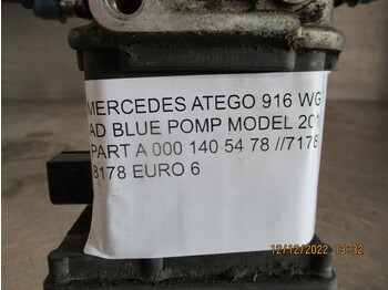 Fornecimento de combustível de Caminhão Mercedes-Benz A 000 140 54 78 // 71 78 // 81 78 AD BLUE POMP EURO 6 ATEGO: foto 3