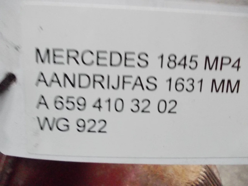 Eixo cardan de Caminhão Mercedes-Benz A 659 410 32 02 AANDRIJFAS MERCEDES 1851 EURO 6 // 1631 MM LANG: foto 6