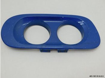 Farol nevoeiro de Caminhão Rahmen Blende Nebelscheinwerfer re. blau 16449364 DAF 105 XF (451-101 01-5-2-3): foto 1