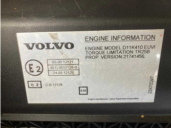 Motor de Caminhão Volvo D11K410 EURO6 ENGINE 22649057: foto 5