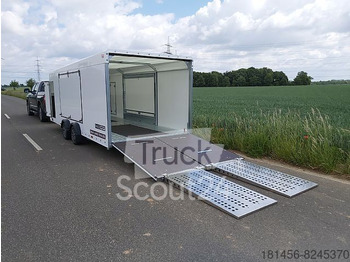 Reboque transporte de veículos nuevo Brian James Trailers 340-5510 low bed enclosed cartransporter: foto 2
