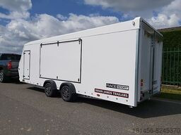 Reboque transporte de veículos nuevo Brian James Trailers 340-5510 low bed enclosed cartransporter: foto 17