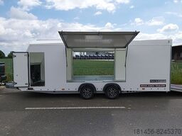Reboque transporte de veículos nuevo Brian James Trailers 340-5510 low bed enclosed cartransporter: foto 21