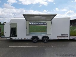 Reboque transporte de veículos nuevo Brian James Trailers 340-5510 low bed enclosed cartransporter: foto 12