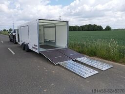Reboque transporte de veículos nuevo Brian James Trailers 340-5510 low bed enclosed cartransporter: foto 13