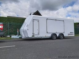 Reboque transporte de veículos nuevo Brian James Trailers 340-5510 low bed enclosed cartransporter: foto 22