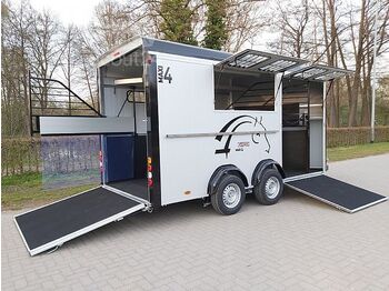 Reboque transporte de gado nuevo Cheval Liberté - Maxi 4 bis 4 Pferde Frontausstieg 3500kg Pullman: foto 1