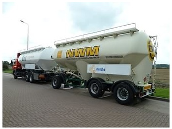 Reboque tanque para transporte de materiais a granel FELDBINDER FOOD, 5 COMP: foto 1