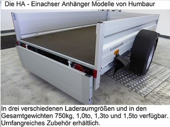 Reboque para carros nuevo Humbaur - HA102111 KV Einachser Anhänger 1,0to gebremst: foto 1