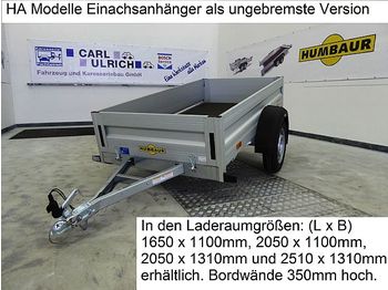 Reboque para carros nuevo Humbaur - HA751611 Einachser ungebremst 750kg: foto 1