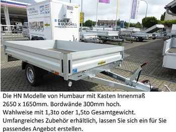 Reboque para carros nuevo Humbaur - HN132616 Einachser 1,3to Hochlader: foto 1
