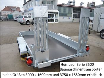 Reboque nuevo Humbaur - HS253016 Baumaschinentransporter mit Auffahrbohlen: foto 1