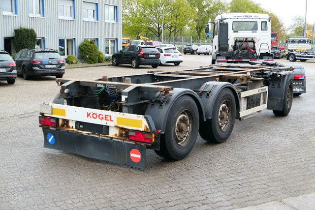 Reboque transportador de contêineres/ Caixa móvel Kögel AWE 27, 3-Achser, 24to. NL, BPW, Luftfederung: foto 4